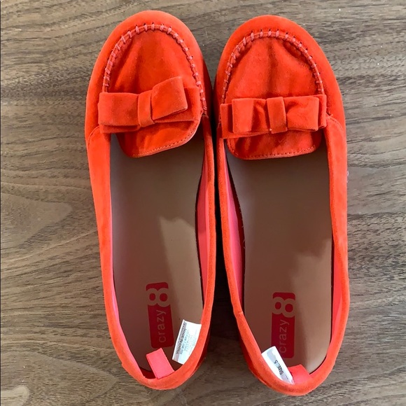Orange Crazy 8 Flats size 5 - Picture 1 of 8